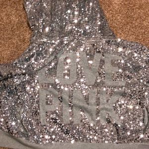 Sparkly love pink jacket